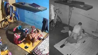 Desi Tamil Wife With Husband CCTV Captured Fucking